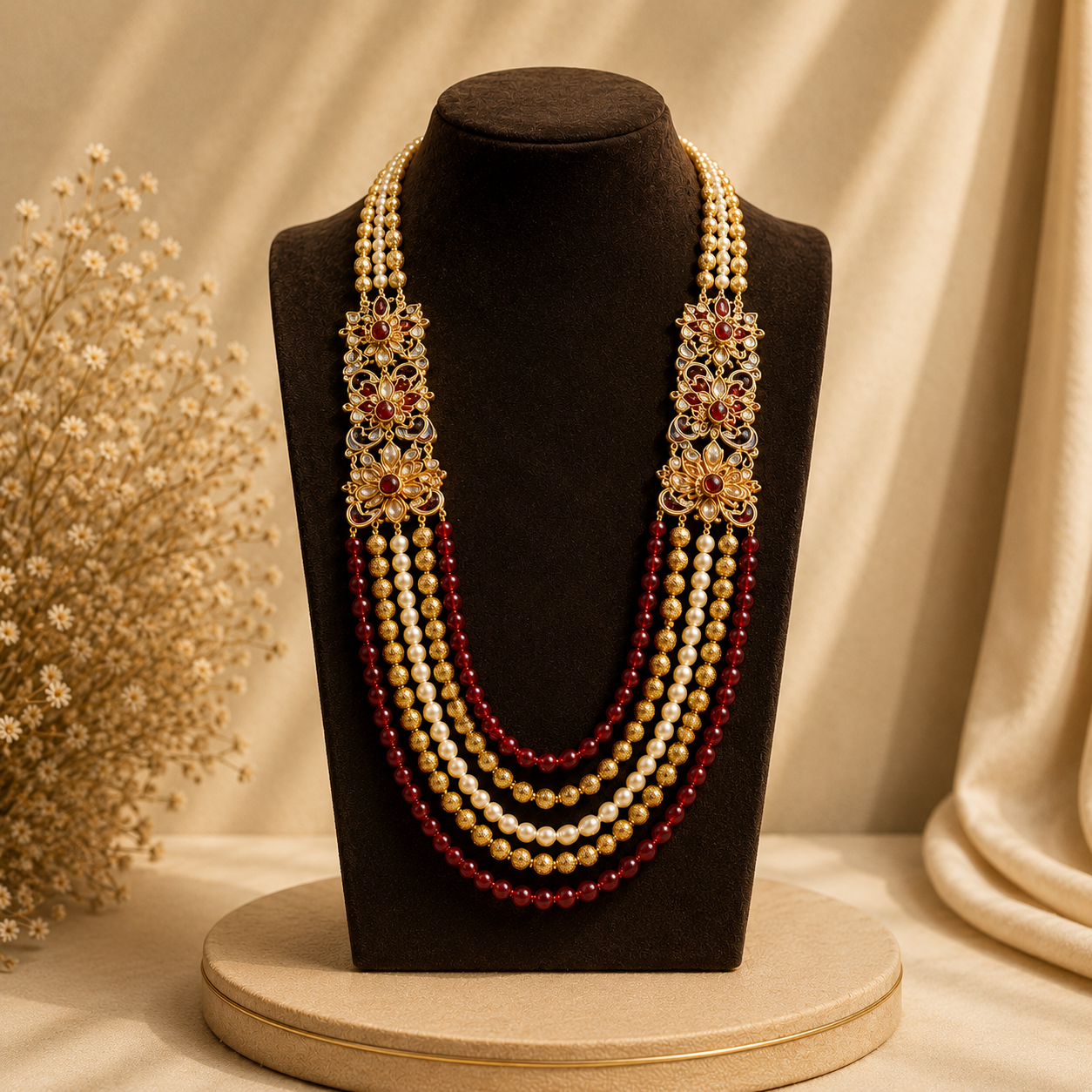 royal pearl mala